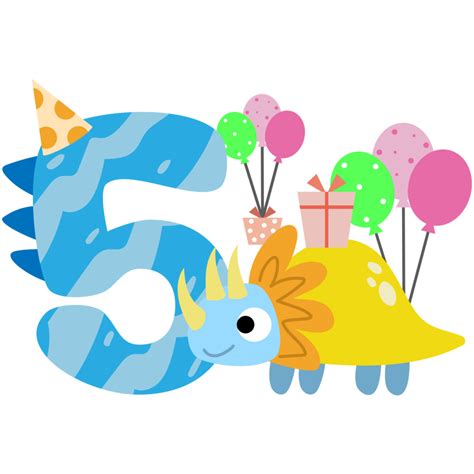 contento cumpleaños dinosaurio clipart fiesta dino 26995234 PNG