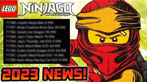 Major Ninjago 2023 Reveals 🐉 Youtube