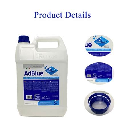 Custom ISO 22241 AdBlue® Urea Fluid For Diesel Engine 5L,ISO 22241 ...