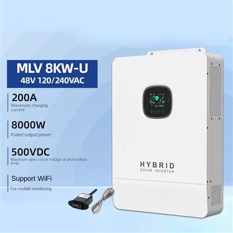 Solarthon Hot High Frequency 5 5kw 48V 220V DC To AC Off Grid Inverter Hybrid Solar Power