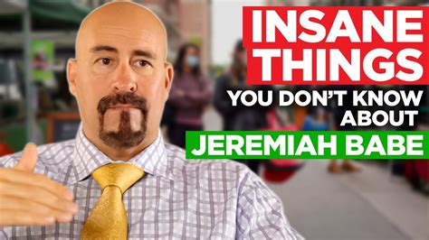 6 Insane Things You Didn T Know About Jeremiah Babe Awesome Facts About Him YouTube