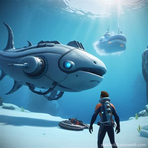 Subnautica Below Zero A Game Scene Stable Diffusion Online