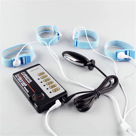 Electro Shock Sex Play Kit Adult Toys For Men E Stimulation Penis Anal Prostate Stimulator