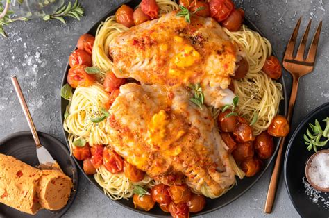 Danish Creamery Broiled Tilapia With Tomatoes