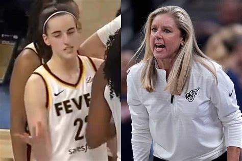 BREAKING Caitlin Clark Appears To Quit On Fever Coach Christie Sides