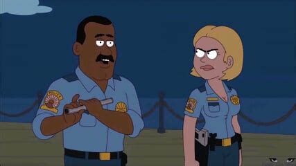 Busty Blonde Lady Cop Grab Balls Squeeze Gina Ballbusting Anime Nut Punch Gina Gerson