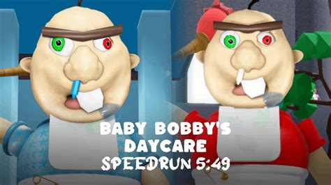 Roblox Baby Bobby S Daycare Expert Mode Speedrun Youtube