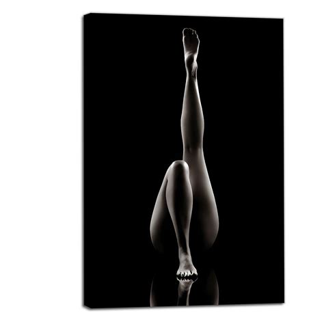 Buy Sexy Woman Painting Sexy Nude Girl Wall Art Black White Nude Woman Sexy Legs Abstract Nude