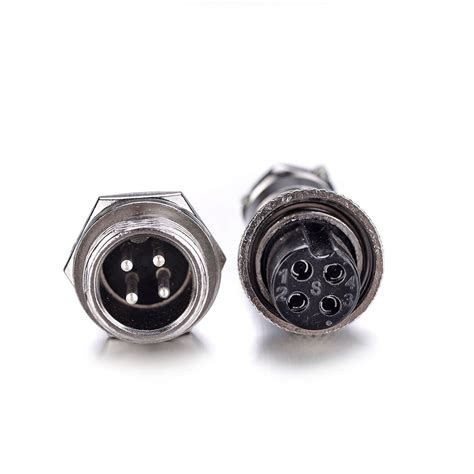 Connector GX12 4 pin