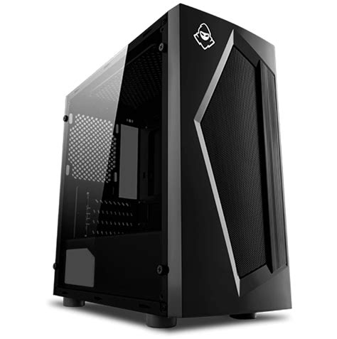 Gabinete Gamer Mancer Pyro Lateral Acrilico Preto Mcr Pro Wh Pichau