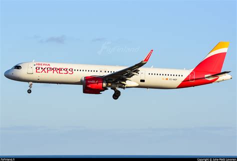 EC NGP Airbus A321 251NX Iberia Express 07 01 2023 FlyFinland Fi