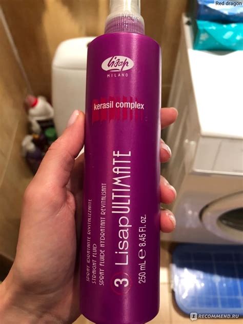 Спрей-термозащита для волос Lisap Milano kerasil complex - «Однозначно ...