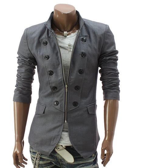Zipper Jacket, Blazer Jacket, Leather Jacket, Do Men, Spring Fashion ...