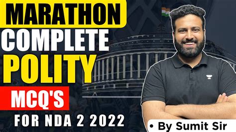 Indian Polity Mcq Nda Marathon Class In Shot Full Revision For Nda