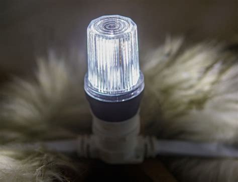 Строб лампа для Белт Лайт LED холодная белая, 45 мм, Е27, 2 Вт, Rich ...