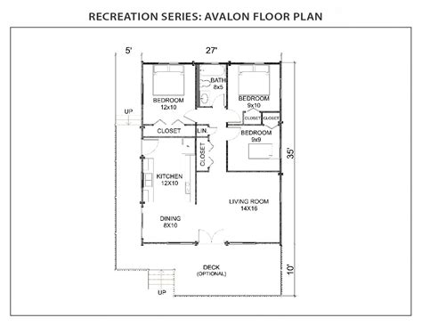 Avalon Floor Plan Recreation Series Ihc