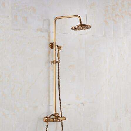 Luxury High Quality Thermostatic Bathroom Shower Set Hot And Cold Antqiue Shower Faucet Bathtub