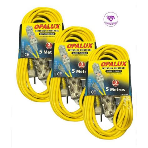 Ripley EXTENSIÓN VULCANIZADA 3 TOMAS UNIVERSAL 5MTS HOGAR OFICINA