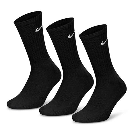 Calcetines Media Ca A Nike Cushioned Crew Pares Negros Futbolmania