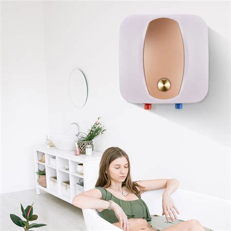 Under Sink Automatic Filling Water Bathroom Electric Instant Tankless Hot Water Heater Hot