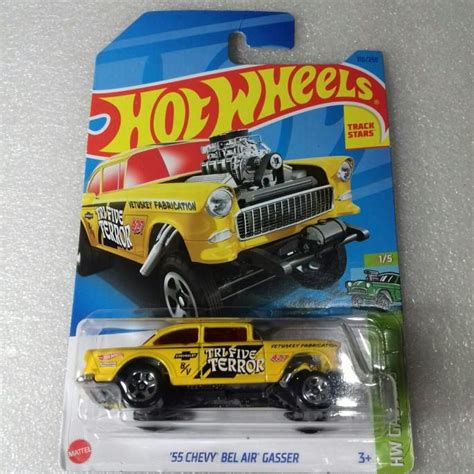 Hot Wheels 雪佛蘭 Bel Air Gasser 卡 HW Gasser 軌道之星古董 蝦皮購物
