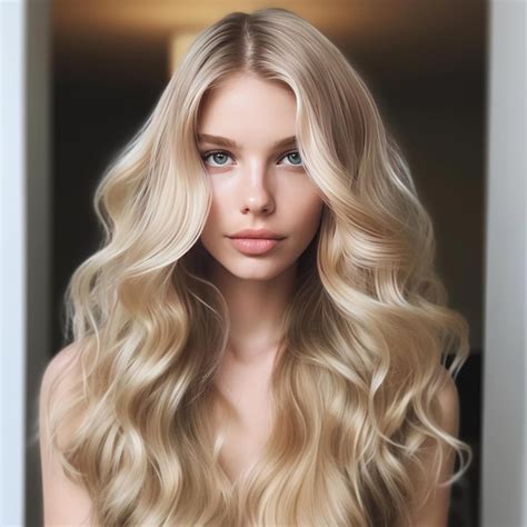 Premium AI Image Picture Perfect Blonde
