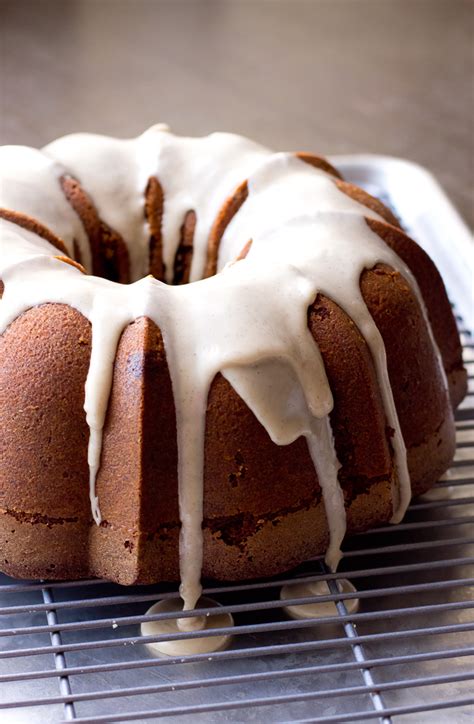 Gingerbread Bundt Cake With Maple Glaze The Gourmet Gourmand