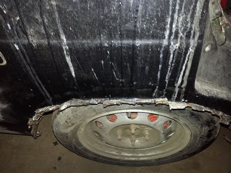 Задние арки под фендеры. — Lada 21053, 1,6 л, 1999 года | своими руками ...