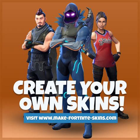 Create your very own custom Fortnite Skins using our easy to use online ...