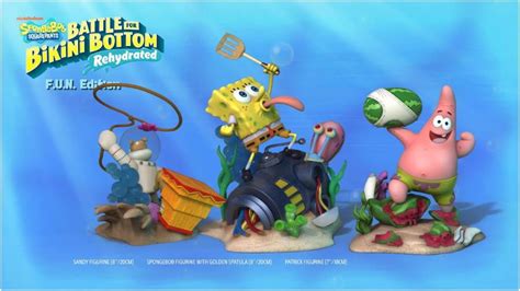 Spongebob Squarepants Battle For Bikini Bottom Rehydrated Special Editions Announced New