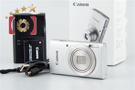 【中古】Canon キヤノン IXY 200 シルバー コンパクトデジタルカメラ 元箱付き | 中古カメラ・フィルムカメラを中心に取り揃える ...