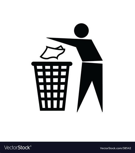 Best Cartoon Of A Trash Can Symbol Illustrations Roya