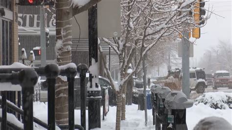 Rapid City Cleans Up After The Snowstorm