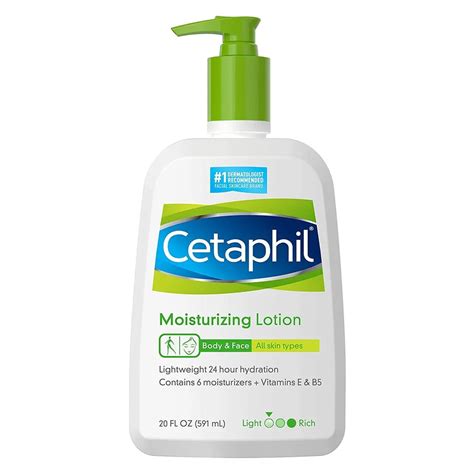 Cetaphil увлажняющий лосьон, моментальное и продолжительное увлажнение ...