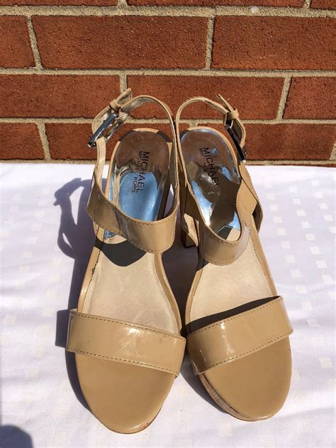 MICHAEL KORS IVANA SANDAL NUDE WOMEN PLATFORM OPEN TO Gem