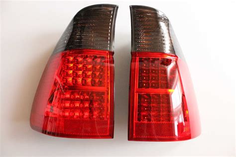 Стопове БМВ Х5 Е53 ЛЕД Тунинг Тъмни LED BMW X5 E53 Опушени с. Нови хан ...