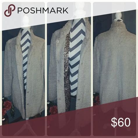 Kenneth Cole Faux Fur Coat Nude Tan