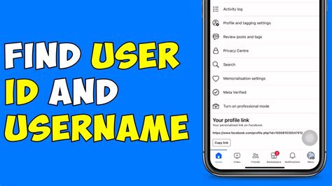 How To Find Facebook User ID And Username 2023 YouTube