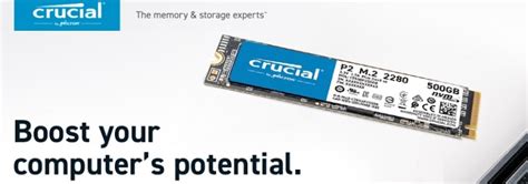 Crucial P2 Series CT1000P2SSD8 1TB NVMe Solid State Drive Review ...