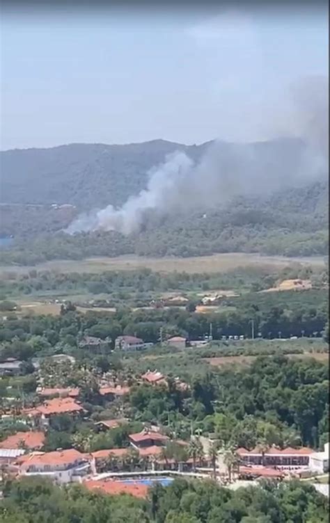 Fethiye De Orman Yang N Havadan Ve Karadan M Dahale Devam Ediyor