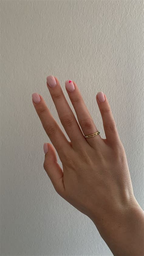 Simple Nude Nails Gelnagels Nagels