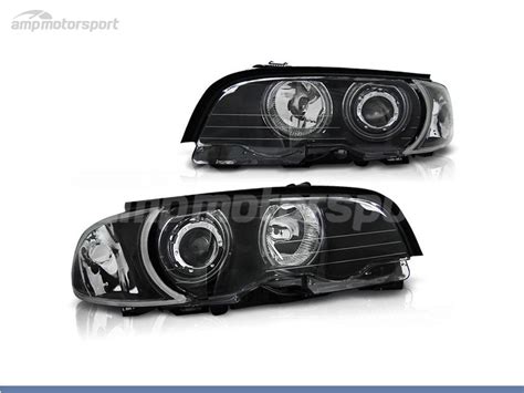 FAROS DELANTEROS OJOS DE ANGEL CCFL PARA BMW SERIE 3 E46 COUPE