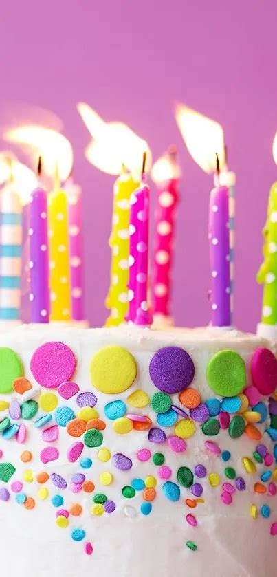 Colorful Birthday Cake Delight Free Download