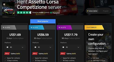 Assetto Corsa Hosting Servers For Action Packed Gameplay