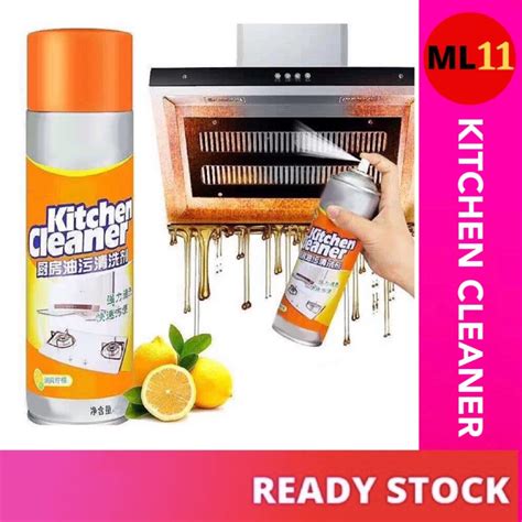 Kitchen Cleaner Spray Multi Purpose Foam 500ml Kitchen Stain Remover