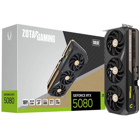 Buy ZOTAC GAMING GeForce RTX 5080 Solid OC | Where To Order RTX 5080 In
