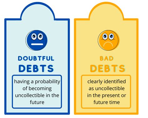 difference  bad debt  doubtful debt