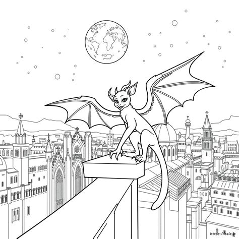 Esmeralda Colouring Pages