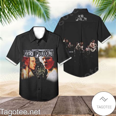 Sex Pistols Kiss This Album Cover Hawaiian Shirt Tagotee