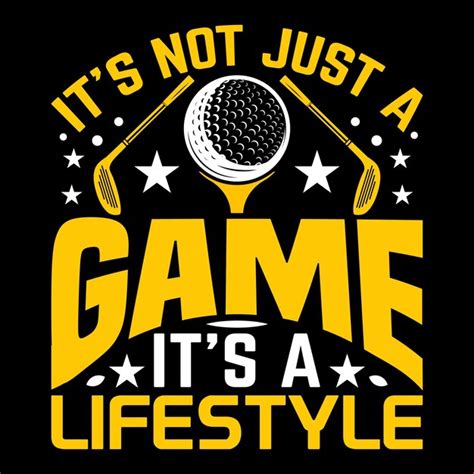 Premium Vector Its Not Just A Game Its A Lifestyle Unique Typography